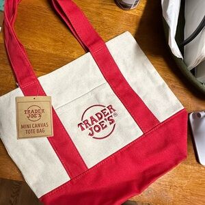 Trader Joe’s Mini Canvas Tote Bag